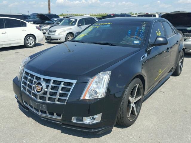 1G6DP5E30D0154617 - 2013 CADILLAC CTS PREMIU BLACK photo 2