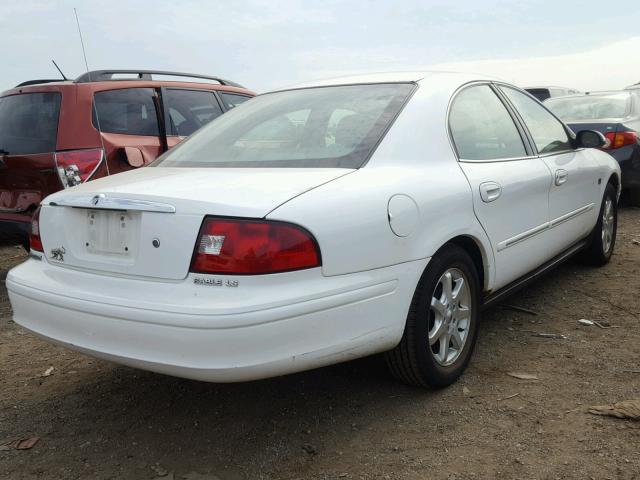 1MEFM55S3YG602110 - 2000 MERCURY SABLE LS P WHITE photo 4