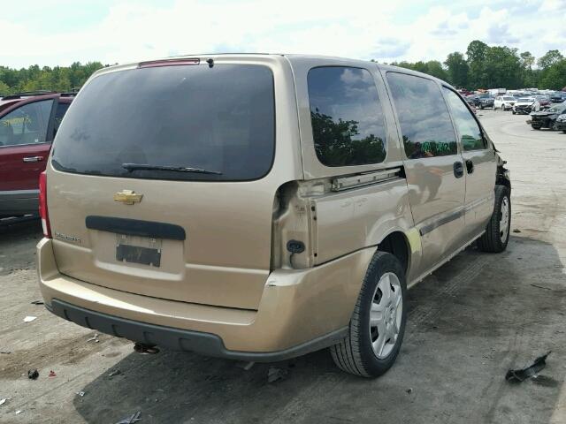 1GNDV23L46D218780 - 2006 CHEVROLET UPLANDER L TAN photo 4