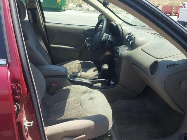 1G2NE52E25M237350 - 2005 PONTIAC GRAND AM S Bordo foto 5