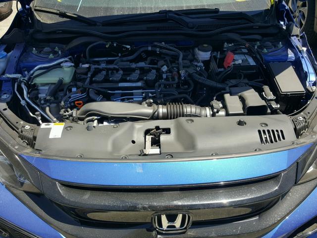 SHHFK7H43JU404996 - 2018 HONDA CIVIC SPOR BLUE photo 7