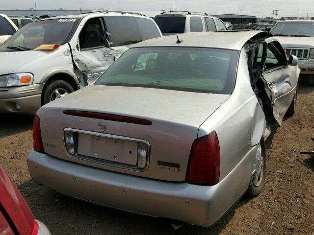 1G6KD54Y15U124629 - 2005 CADILLAC DEVILLE SILVER photo 4