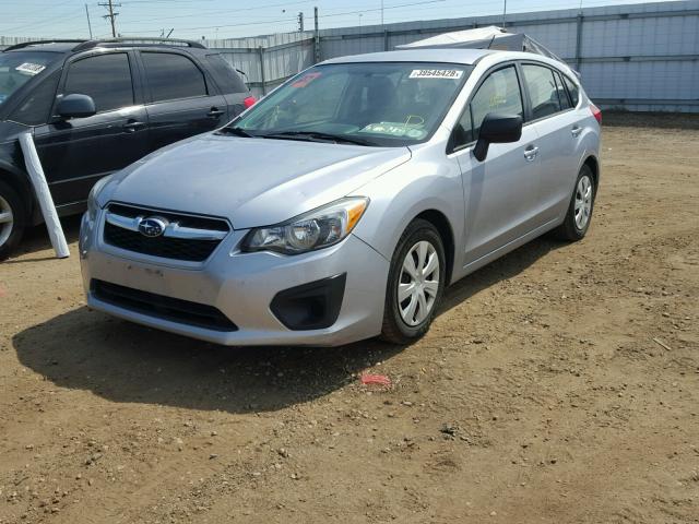 JF1GPAA62E8286712 - 2014 SUBARU IMPREZA BA SILVER photo 2