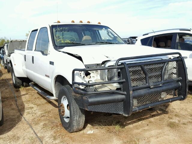 1FTWW33P44EC16462 - 2004 FORD F350 WHITE photo 1