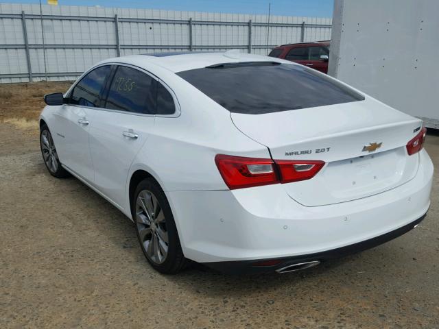 1G1ZH5SX7GF202079 - 2016 CHEVROLET MALIBU PRE 白色 照片 3