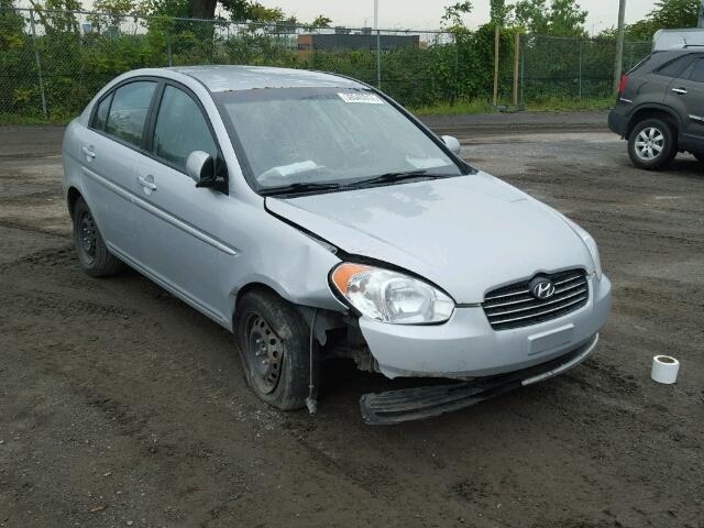 KMHCN4BC9BU619068 - 2011 HYUNDAI ACCENT SILVER photo 1