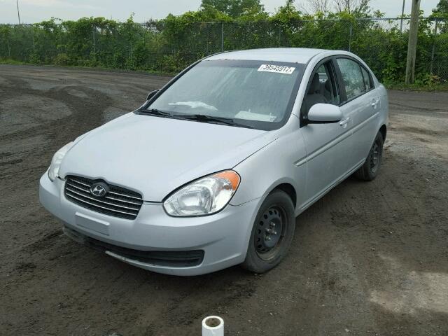 KMHCN4BC9BU619068 - 2011 HYUNDAI ACCENT SILVER photo 2