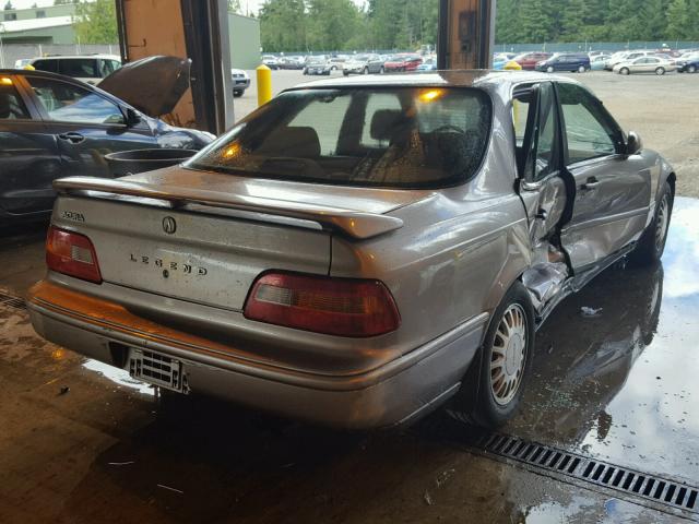 JH4KA7661RC026868 - 1994 ACURA LEGEND L TAN photo 4