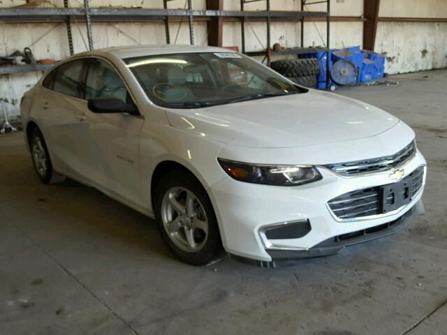1G1ZB5ST5GF192649 - 2016 CHEVROLET MALIBU LS თეთრი ფოტო 1