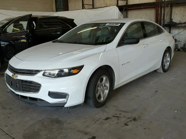 1G1ZB5ST5GF192649 - 2016 CHEVROLET MALIBU LS თეთრი ფოტო 2