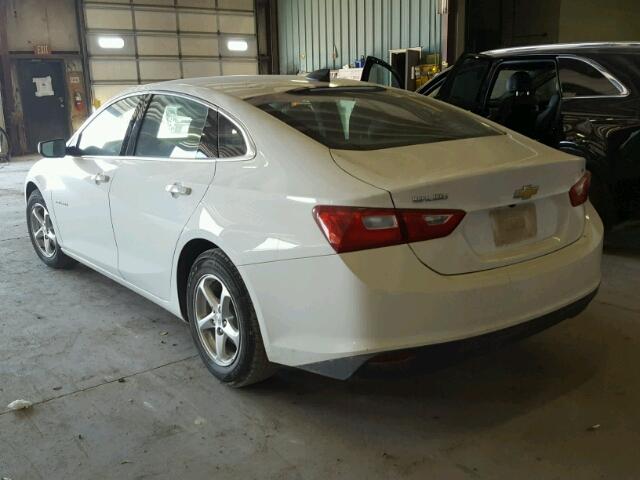 1G1ZB5ST5GF192649 - 2016 CHEVROLET MALIBU LS თეთრი ფოტო 3