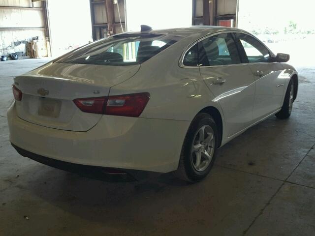 1G1ZB5ST5GF192649 - 2016 CHEVROLET MALIBU LS თეთრი ფოტო 4