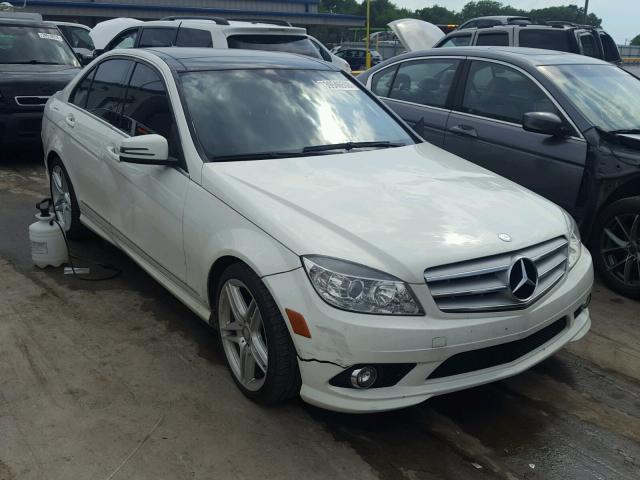 WDDGF5GB7AR090655 - 2010 MERCEDES-BENZ C 350 WHITE photo 1