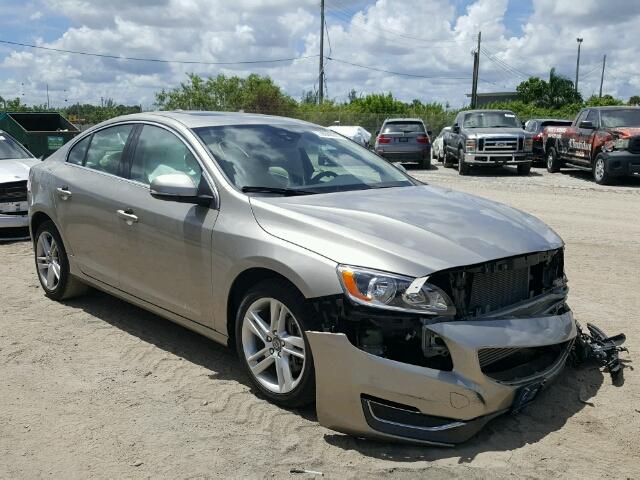 YV1612FS8E2295737 - 2014 VOLVO S60 T5 GOLD photo 1