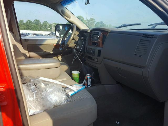 1D7KS28C16J234797 - 2006 DODGE RAM 2500 S RED photo 5