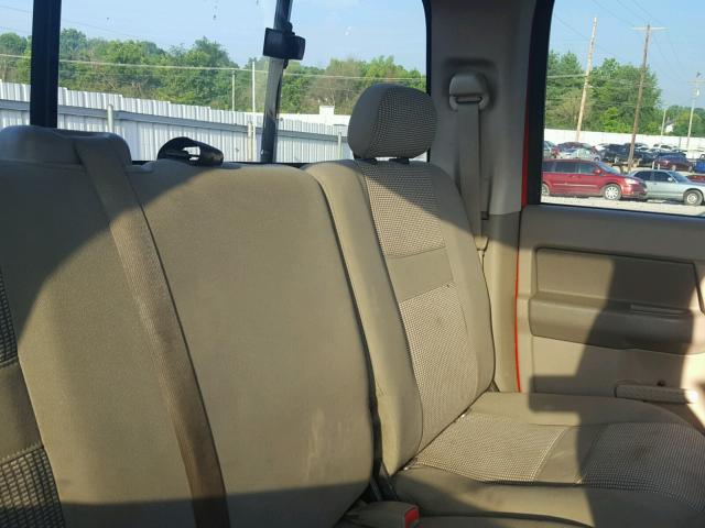 1D7KS28C16J234797 - 2006 DODGE RAM 2500 S RED photo 6