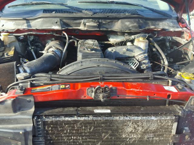 1D7KS28C16J234797 - 2006 DODGE RAM 2500 S RED photo 7
