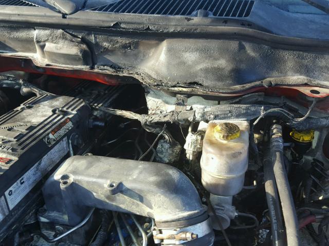 1D7KS28C16J234797 - 2006 DODGE RAM 2500 S RED photo 9