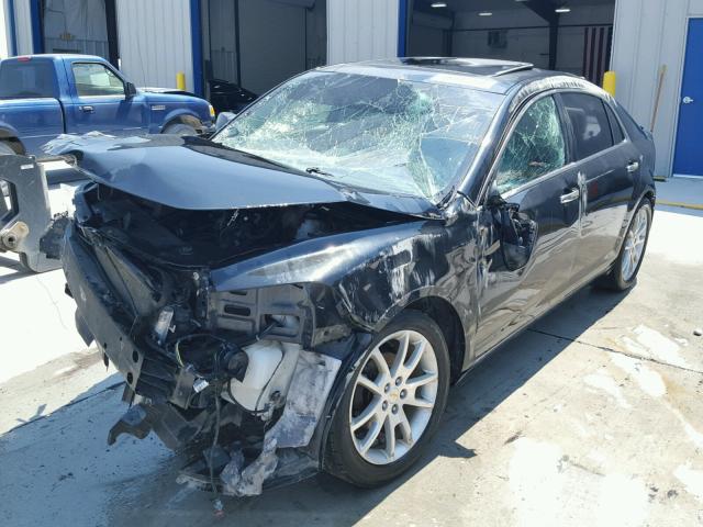 1G1ZE5EB4AF227523 - 2010 CHEVROLET MALIBU LTZ 黑色 照片 2