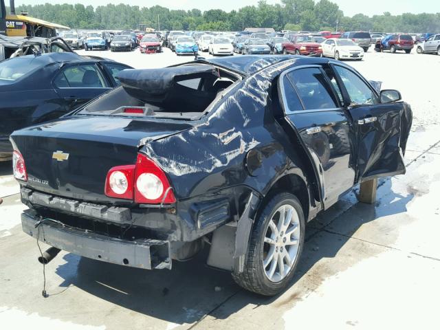 1G1ZE5EB4AF227523 - 2010 CHEVROLET MALIBU LTZ 黑色 照片 4