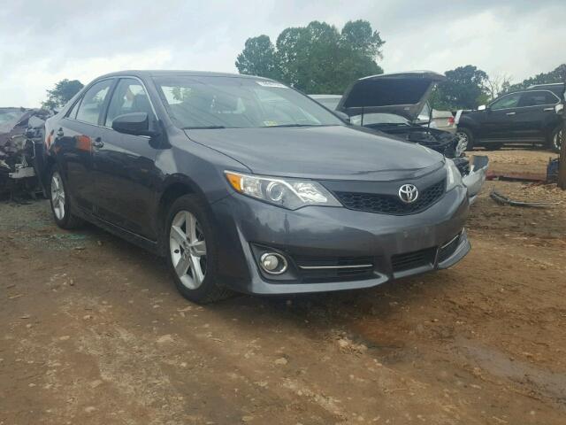 4T1BF1FK2DU287941 - 2013 TOYOTA CAMRY L GRAY photo 1