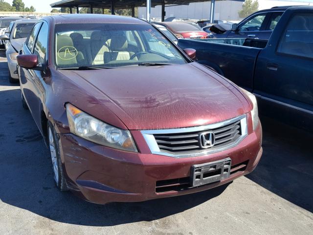 1HGCP2F85AA159367 - 2010 HONDA ACCORD EXL BURGUNDY photo 1