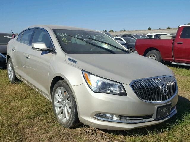 1G4GB5G33FF122956 - 2015 BUICK LACROSSE GOLD photo 1