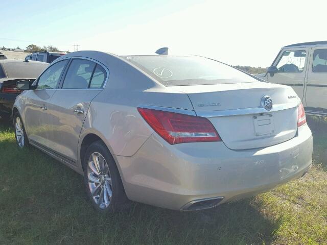 1G4GB5G33FF122956 - 2015 BUICK LACROSSE GOLD photo 3