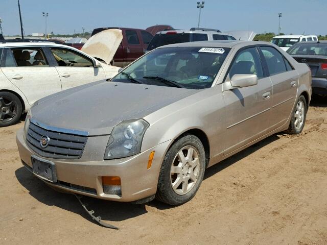 1G6DP567450231704 - 2005 CADILLAC CTS HI FEA TAN photo 2