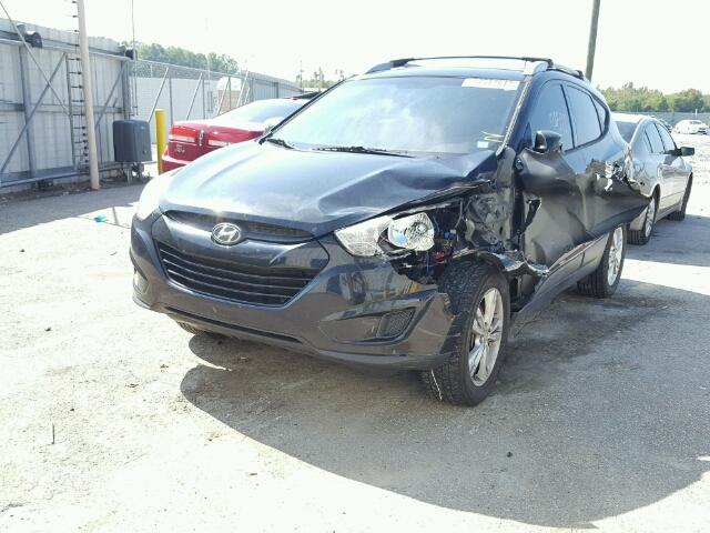 KM8JU3AC8CU388512 - 2012 HYUNDAI TUCSON GLS BLACK photo 2