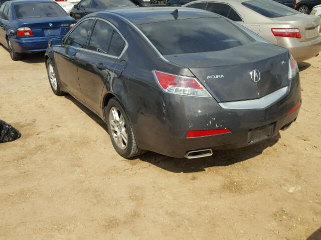 19UUA8F20AA012720 - 2010 ACURA TL GRAY photo 3