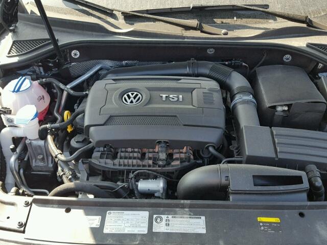 1VWBT7A37HC055537 - 2017 VOLKSWAGEN PASSAT BLACK photo 7