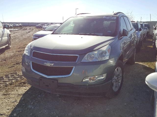 1GNER23D89S118215 - 2009 CHEVROLET TRAVERSE L GREEN photo 2