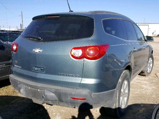 1GNER23D89S118215 - 2009 CHEVROLET TRAVERSE L GREEN photo 4