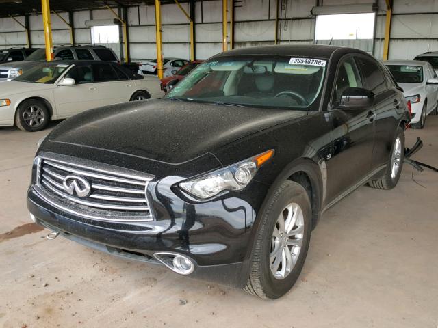 JN8CS1MW4FM482831 - 2015 INFINITI QX70 BLACK photo 2