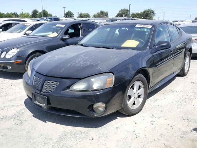 2G2WP552261241279 - 2006 PONTIAC GRAND PRIX BLACK photo 2