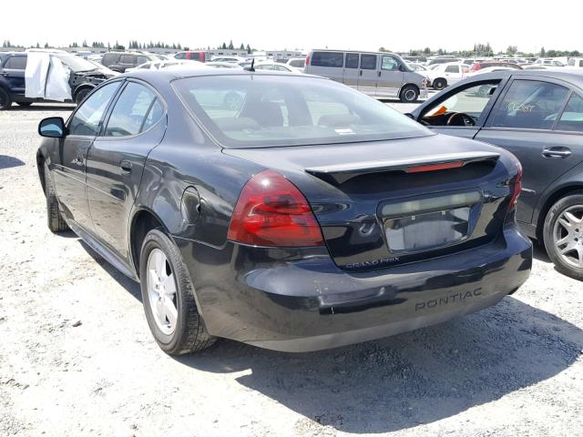 2G2WP552261241279 - 2006 PONTIAC GRAND PRIX BLACK photo 3