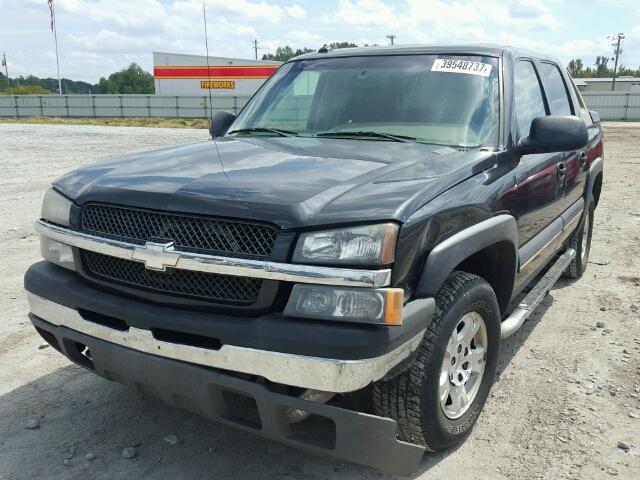 3GNEC13T03G335890 - 2003 CHEVROLET AVALANCHE BLUE photo 2