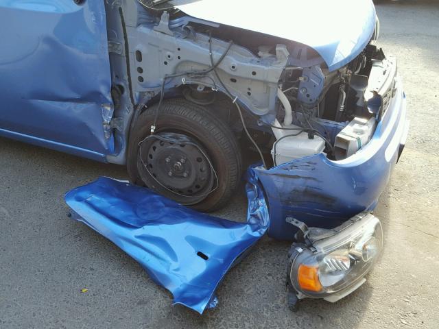 JN8AZ2KR6ET352222 - 2014 NISSAN CUBE S BLUE photo 9