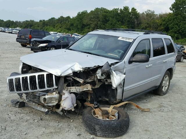 1J4HR58N16C102186 - 2006 JEEP GRAND CHER SILVER photo 2