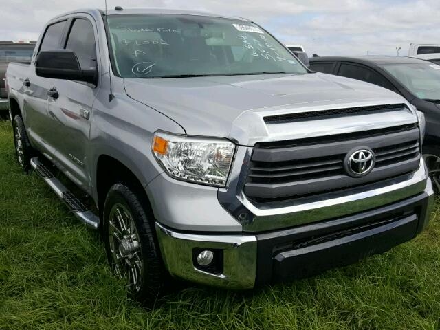 5TFEY5F16FX181424 - 2015 TOYOTA TUNDRA SILVER photo 1