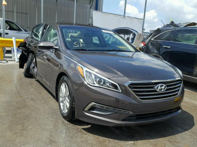 5NPE24AA5FH124162 - 2015 HYUNDAI SONATA ECO GRAY photo 1