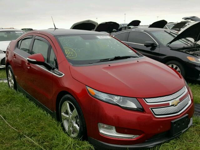 1G1RD6E45BU103915 - 2011 CHEVROLET VOLT RED photo 1