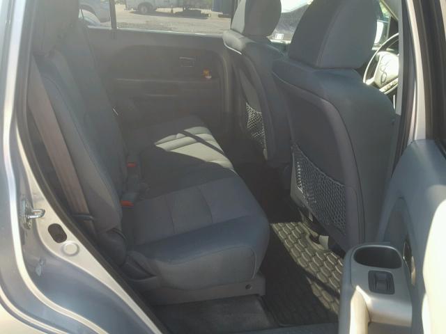 2HKYF18166H513978 - 2006 HONDA PILOT LX SILVER photo 6