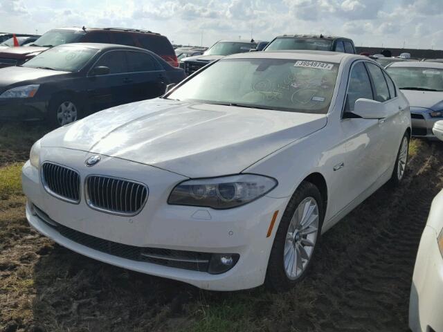 WBAFR7C51DC828169 - 2013 BMW 535 WHITE photo 2