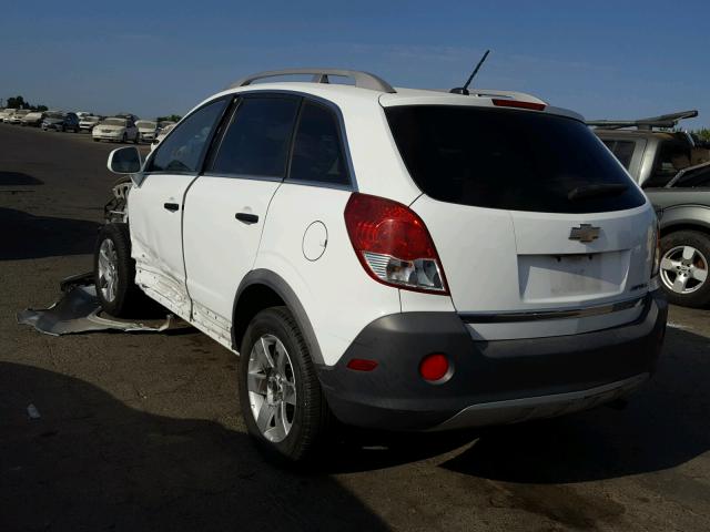 3GNAL2EK9CS648328 - 2012 CHEVROLET CAPTIVA SP WHITE photo 3