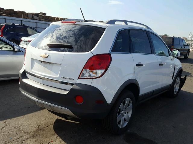 3GNAL2EK9CS648328 - 2012 CHEVROLET CAPTIVA SP WHITE photo 4