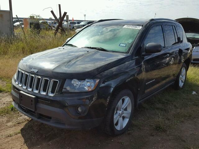 1C4NJCBA7GD512903 - 2016 JEEP COMPASS BLACK photo 2