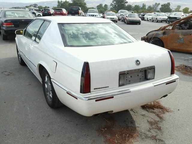 1G6EL12YXVU614627 - 1997 CADILLAC ELDORADO WHITE photo 3