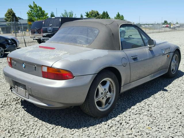 4USCH7321TLB76390 - 1996 BMW Z3 1.9 SILVER photo 4